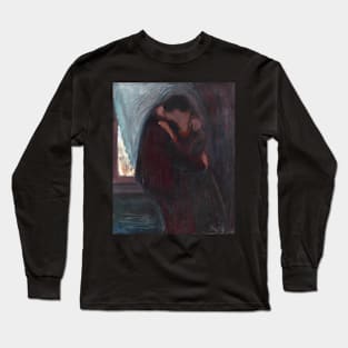 Edvard Munch - The Kiss Long Sleeve T-Shirt